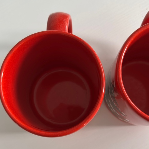 Waechtersbach W. Germany Christmas Tree and Snowman Mug (2) - Picture 5 of 7